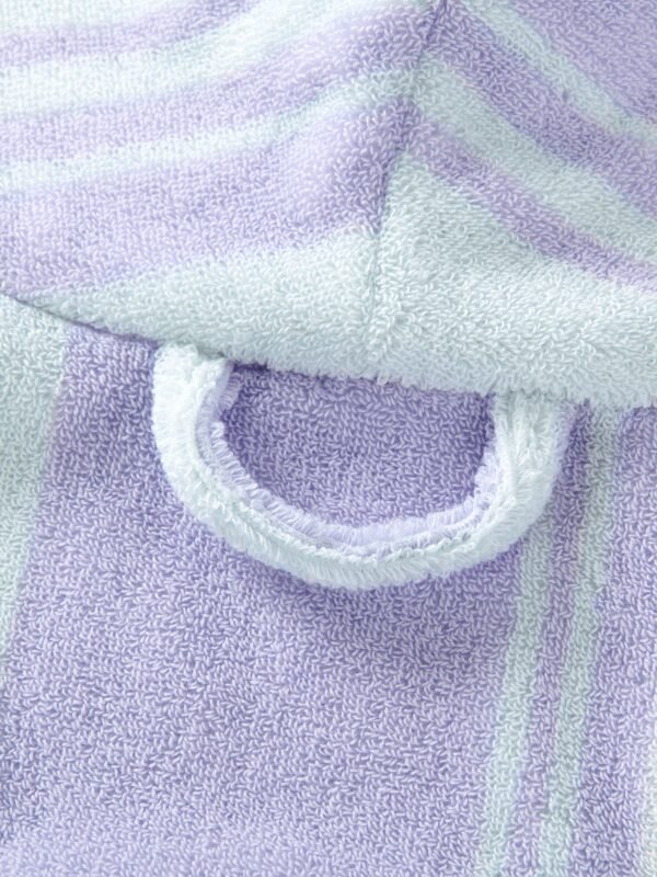 samifyhome-adult-shawl-collar-cotton-bathrobe-taro-purple6 Luxury 100% cotton adult bathrobe featuring a soft shawl collar design in elegant taro purple1